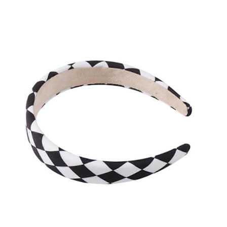 Sort-hvidt ternet mønster