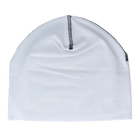 Beechfield - White traditionalbeanie Beanie - White/Black Hemsedal Cotton Beanie @ Hatstore