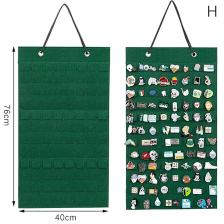 Øreringe Hængende Organizer Væg Ørering Holder Blød Filt Hanger