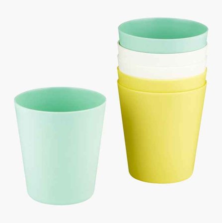 Plastmugg 6 st.