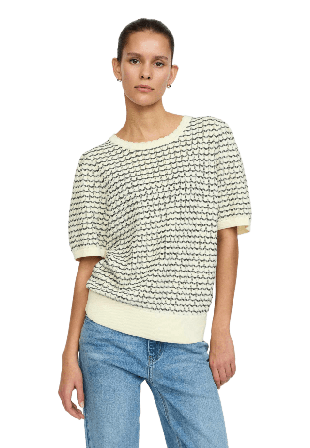 Soft Rebels Srmayan Knit - Arctic Wolf Tröjor Dam S