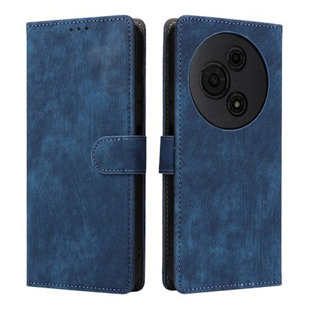 Læderetui til TCL 605 4G, hudvenlig, anti-drop, pung, flip telefoncover