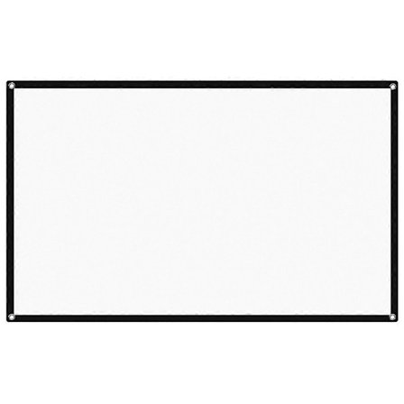 Anti-rynke Projektorlærred Bærbart Projektionslærred Teatertilbehør