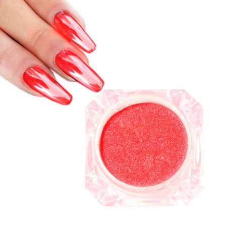 Red rose powder - Chrome pigment - Röd/Rött