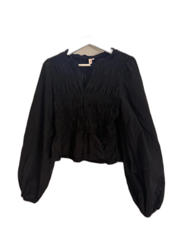 Svart blus från Nelly med smock