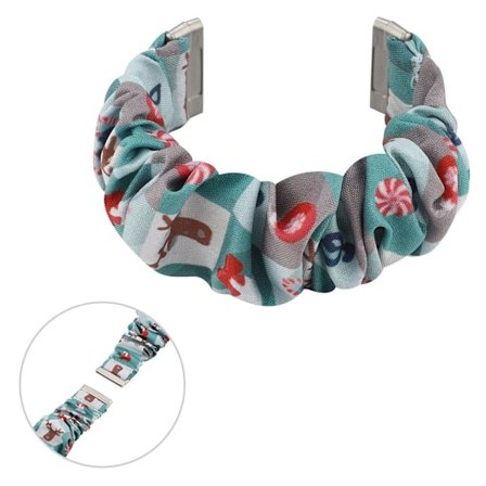 Hair band motif klockarmband för Fitbit Versa 3 - Holiday Candy and ren