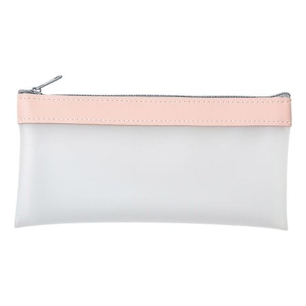 Case Pennväska Klar Case Dragkedja Sminkväska för studentskolan