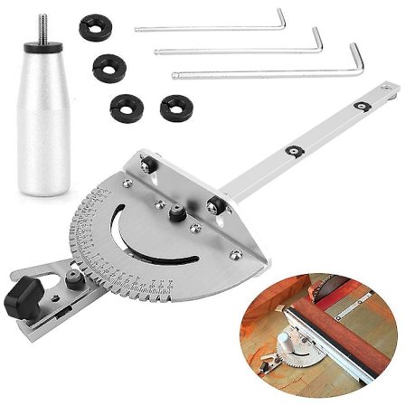 Pöytäsaha T-uramittausviiva DIY Kulmamitta Mittausväline