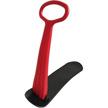 Lett Sammenleggbar Snøbrettkjelke, Snøscooter, Kjelke, Sammenleggbart Snøbrett, Med Styre Ski Scooter, (Rød)