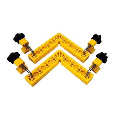 Clamping Squares Plus & Csp Klämmor Set 90 Graders Positioneringsfyrkanter Träbearbetning Snickarverktyg Kompatibel med