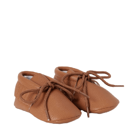 BabyMocs Little Camper Moc Skor Unisex Brun 3-4 år (17cm)