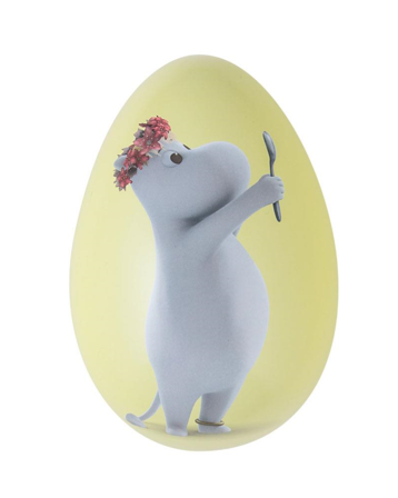 Mummi Påskeegg Snorkfrøken Gul 15cm