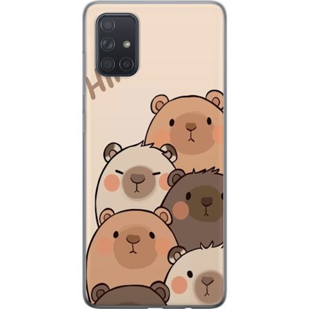 Kompatibelt Mobilskal till Samsung Samsung Galaxy A71 Bear