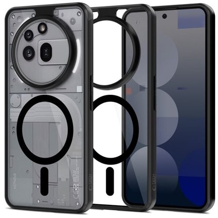 Tech-Protect MagMat MagSafe-etui for Nothing Phone 3A Pro - klar svart