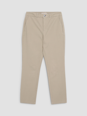 MATCH - Paris chinos - Marie Philippe - Str. 36 - Dame - Bukser & Jeans - Beige - 52% bomull, 41% viskose, 7% elastan