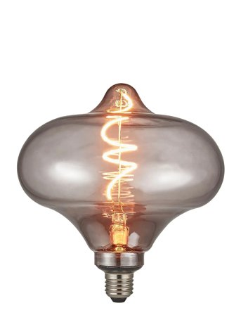 Nordlux Deco E27 | G186 Lantern | Dim | 1700 Kelvin | 100 Lumen - Grey - Ø 18.6 CM