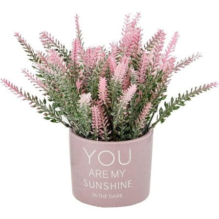 Keinotekoinen Laventeli Keramiikkakukkaruukussa, Pienet Ruukku Koristeet, Sopii Toimistoon