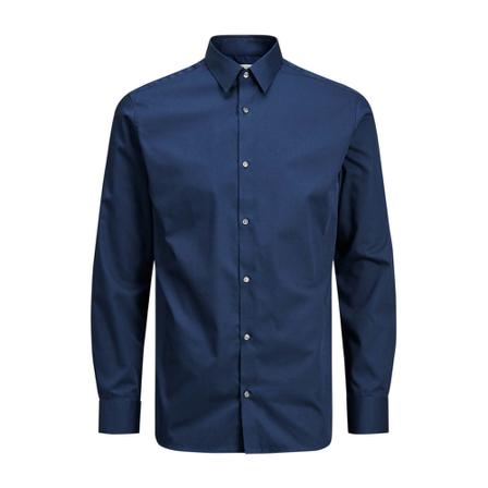 Jack & Jones, Shirts Blauw, Heren, Maat:S