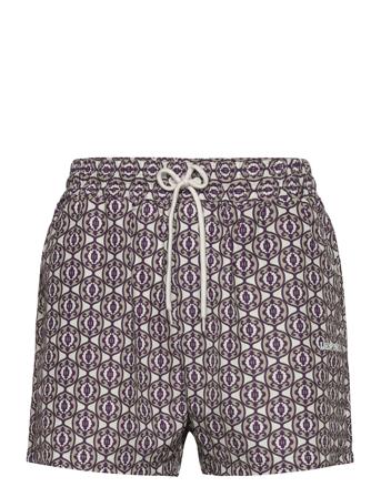 Jake Track Shorts Shorts Casual Beige Les Deux*Betinget Tilbud