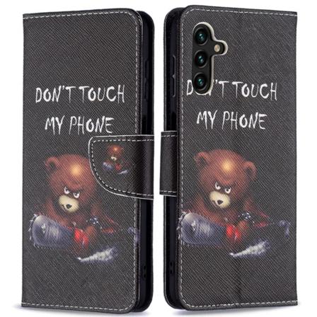 Samsung Galaxy A13 5g Premium Plånboksfodral Bear