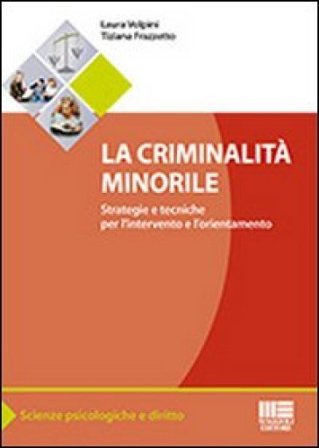 La criminalità minorile. Strategie e tecniche per l'intervento e l'orientamento Tiziana Frazzetto