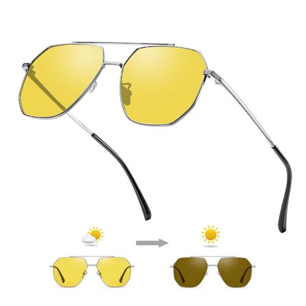 Polariserade Pilot Solglasögon Solglasögon UV400-skydd