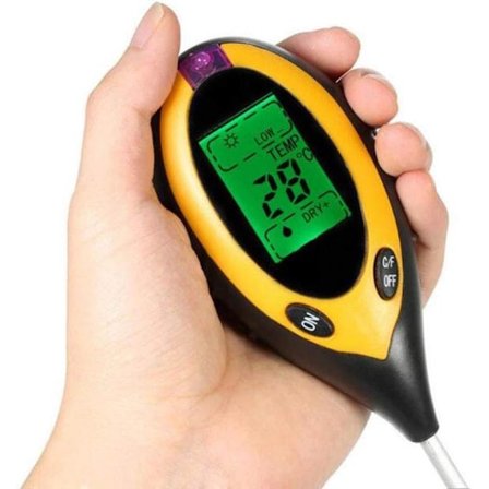 Højfølsom sonde til vedligeholdelse af elektrisk hegn, hegntester med digitalt output, voltmeter sikrer sikker og pålidelig elektrisk hegn