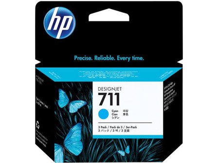 HP Bläckpatron CZ134A 711 cyan 3/fp - Lyreco - Toner och bläck - Bläckpatroner - Bläckpatroner HP