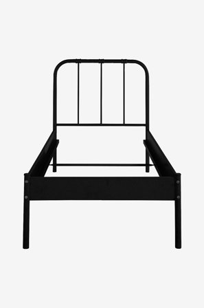 Loft24 - Seng Aaron 90 x 200 cm - Sort - Sengerammer - 90X200 - Fra Homeroom