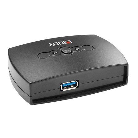 Lindy 2 Port USB 3.0 Switch - USB-periferdelesvitsj - 2 porter