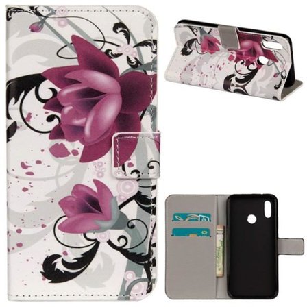 Plånboksfodral Huawei P20 Lite - Lotus