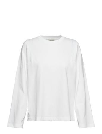 Elly Top T-shirts & Tops Long-sleeved Vit House Of Dagmar