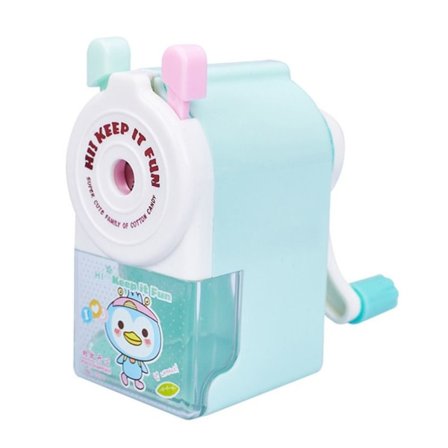 Blyantspidser går automatisk ind i blygrøn grøn