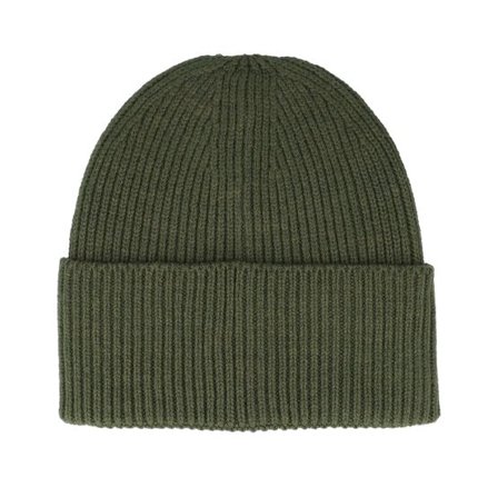 Beechfield - Grön cuff Beanie - Olive Green Oversized Cuff @ Hatstore