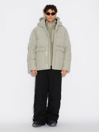 Holzweiler - Dovre Down Jacket - Teal - Mens - Extra Large