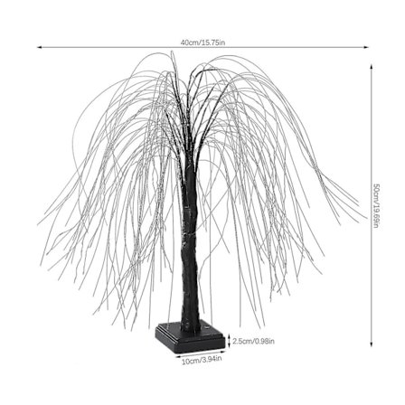 LED Piltre Lys 8 Moduser Dobbel Strøm Bryllupsdekorasjon
