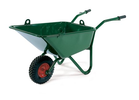 Hörby Bruk B35 1123 Murbrukskärra 100 l Med lyftöglor & infällbara skalmar, Trädgårdsredskap