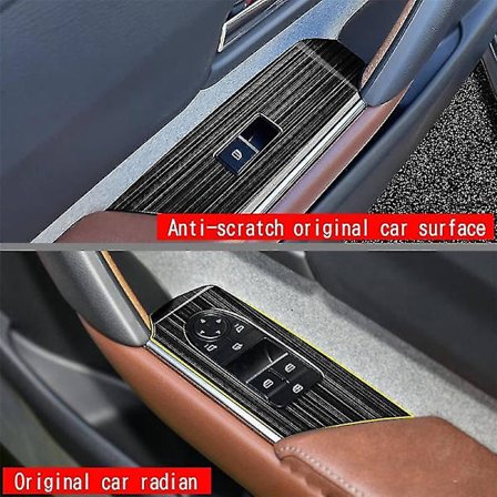 Sort Vindueglas Lift-Knap Switch Cover Trim Dør Armlæn Panel Til Mx30 Mx-30 2022+ Lhd