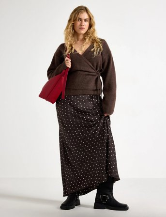 Lindex Skirt Mary - Brown - M