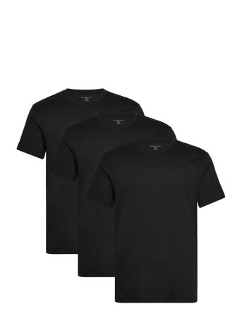 Pc Basic Crew Neck 3 Pack T-shirts Short-sleeved Svart Michael Kors*Betinget Tilbud