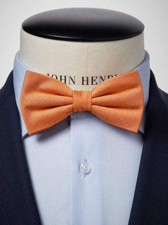 Orange Bow Tie Plain