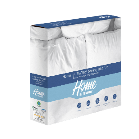 Tempur TEMPUR Kuddskydd Tencel (Svalt) 50x60 Badrumstillbehör Unisex Vit 50X60CM