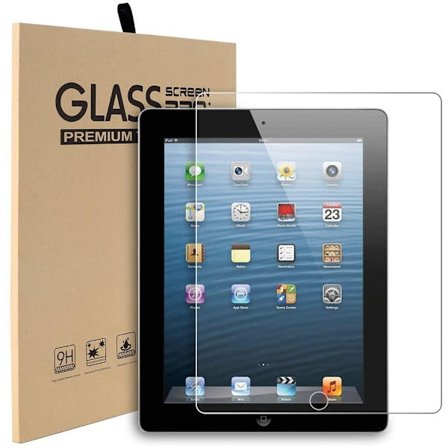 2x Displayskydd i härdat glas till iPad 2/3/4