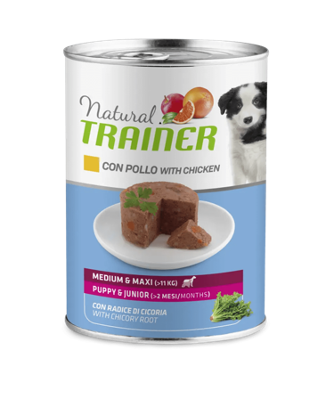 Natural Trainer Maintenance Medium E Maxi Per Cani Cuccioli Umido