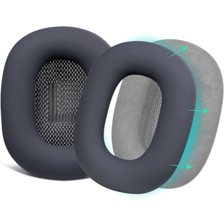 Silikoniset suojapehmusteet AirPods Max -kuulokkeille, hienkestävät, helposti pestävät, kestävät