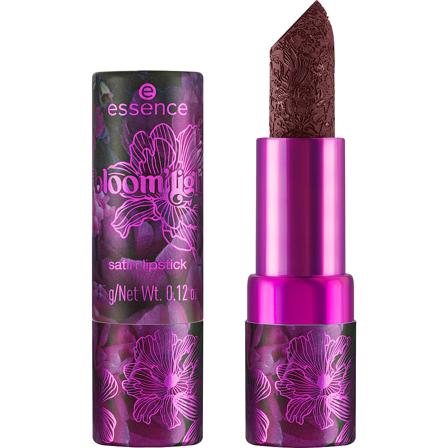 Essence in the bloom'light satin lipstick 01 Kisses At Midnight, Makeup, Læber, Læbestift