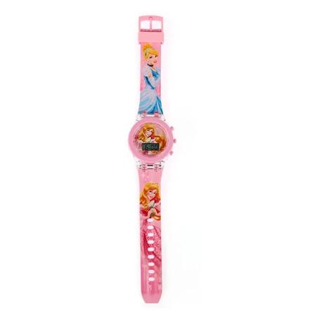Barnklockor med tecknad enhörning för barn Kollektion Digital Elektronisk Blixt Glöd Upp Ljus Färgglada Mickey Mouse Flickor Klocka princess one watch