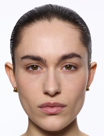 Maria Black Sagene Trail Stud - Gold - RIGHT