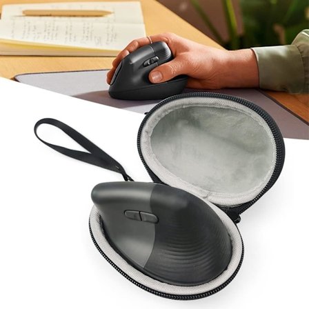 Kova matkakotelo Logitech Lift Vertical Ergonomic -hiirelle