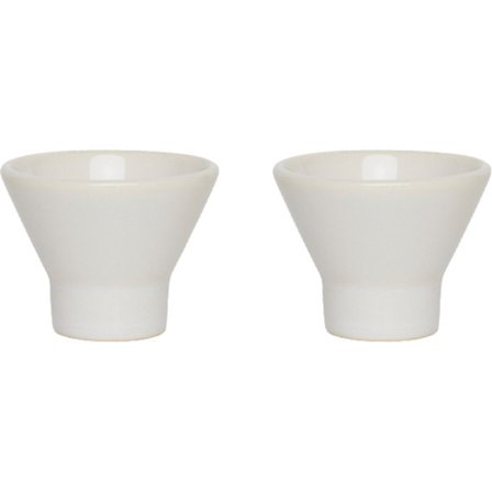 Oyoy living design Yuka æggebæger 2-pack, offwhite | KitchenOne